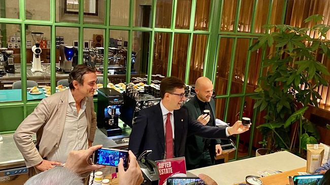 Inaugurata la Scuola del Caffè alla presenza del sindaco Nardella