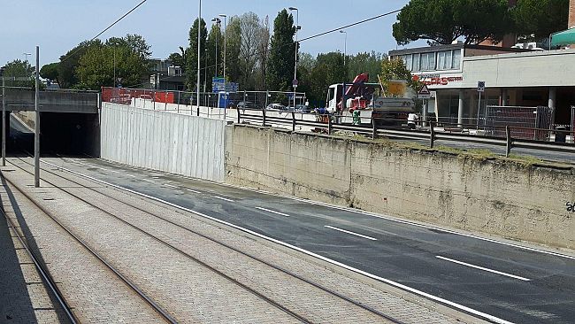 Sottopasso Talenti: riapre domani all'Isolotto