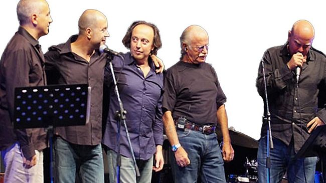 Il quintetto “Un incontro in jazz” con Gino Paoli
