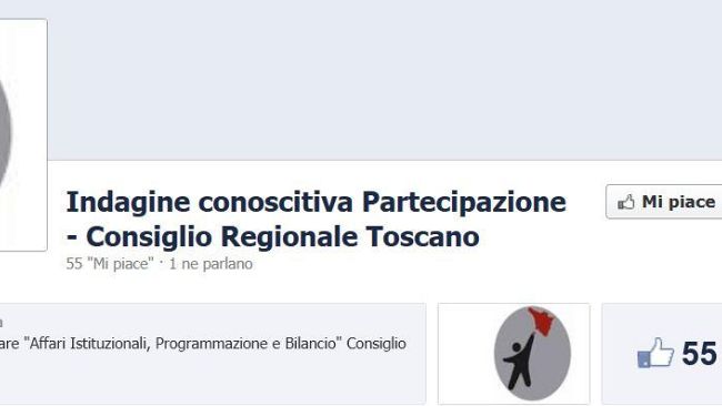 Legge sulla partecipazione su Facebook. Targetti: ''Il Mi piace non basta''