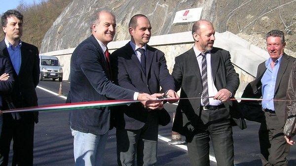 Vernio, inaugurata la nuova srt 325 in località ‘La Pusignara’