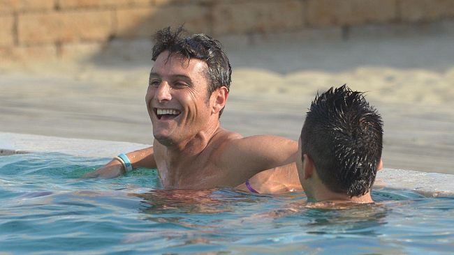 Versilia: al compleanno di Javier Zanetti Milito, Cambiasso, Alvarez e Samuel