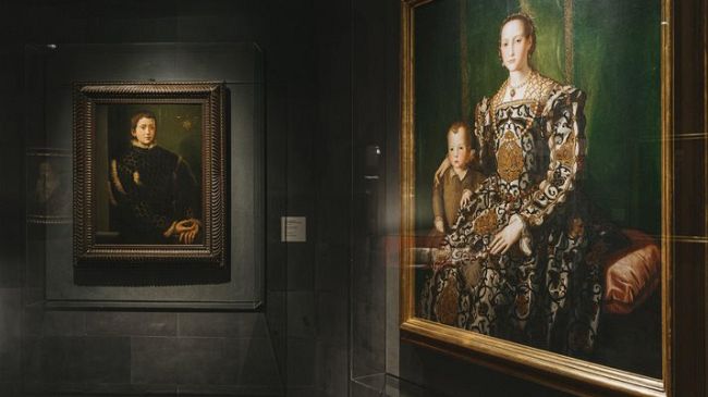 Ritratti di famiglia dei Medici dagli Uffizi in Mugello