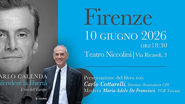 Calenda e Cottarelli a Firenze