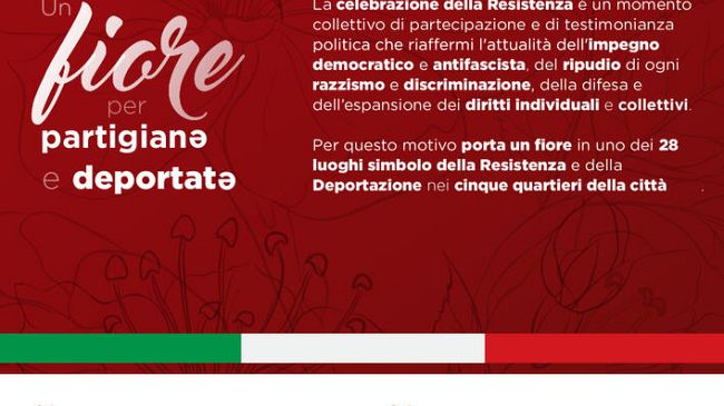 25 aprile: le iniziative per celebrare l’80° anniversario