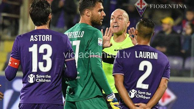 Fiorentina beffata nel finale e penalizzata da un arbitraggio discutibile