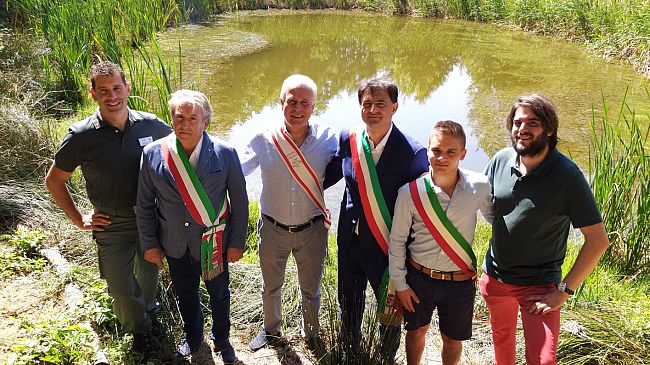 Giani in visita al Lago sacro per gli Etruschi