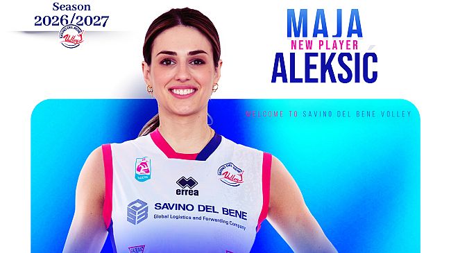 Maja Aleksić, una centrale serba per la Savino Del Bene Volley 