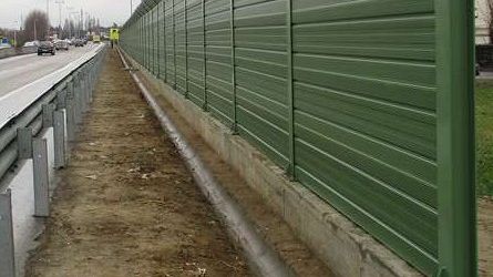 Barriere antirumore lungo via Etruria