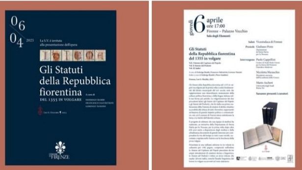Statuti della Repubblica fiorentina del 1355 in volgare