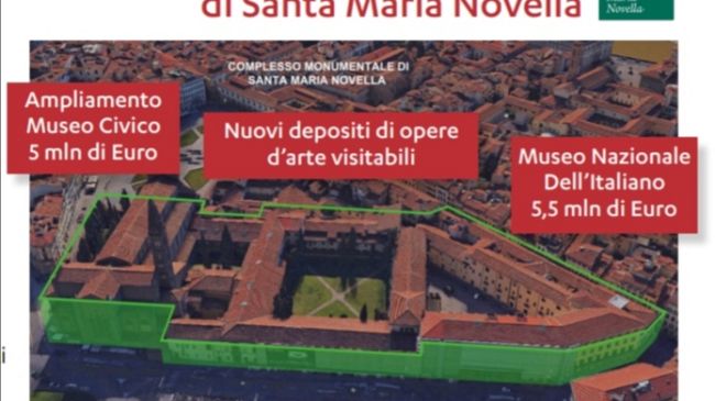 Nuovo complesso Santa Maria Novella, a gennaio le prime aperture