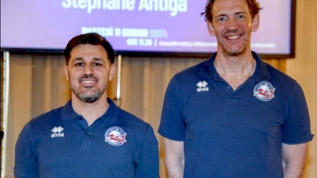 Presentato Stéphane Antiga, nuovo coach della Savino Del Bene Volley