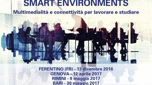 “Smart Environments Roadshow”, multimedialità e connettività per lavorare e studiare