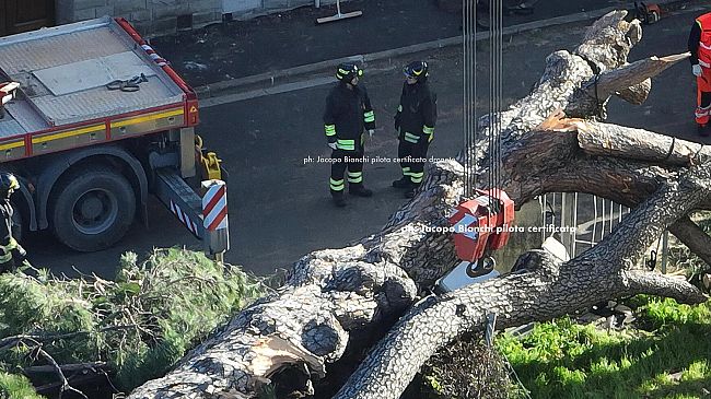 Vento e neve: codice giallo anche per la giornata di lunedì 13 gennaio