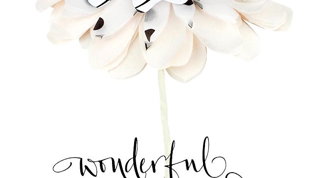 Firenze: sabato 21 ottobre workshop di Calligrafia e fiori di carta