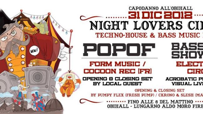 Firenze: il 31 dicembre 2012 fino alle 6 del mattino all'ObiHall