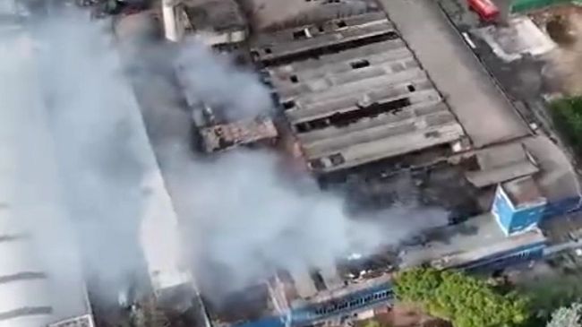 Incendio in via Einstein: situazione sotto controllo