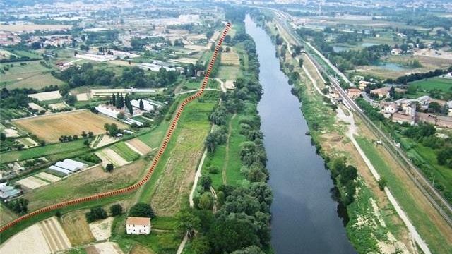 Ciclopista Arno, dalla Tramvia al fiume Greve
