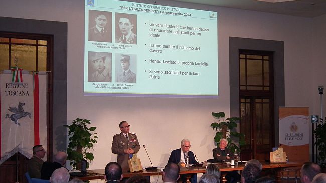 CalendEsercito 2024 presentato a Firenze