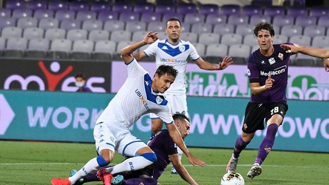 La Fiorentina è fermata dal Brescia