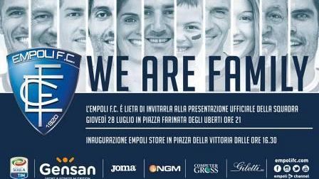 L'Empoli fbc si presenta alla città. Inaugurato lo store dell'Empoli fbc.