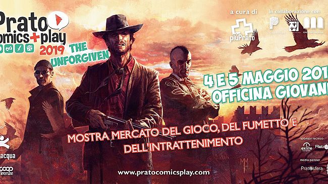 Prato Comics + Play il 4 e 5 maggio 2019 a Officina Giovani