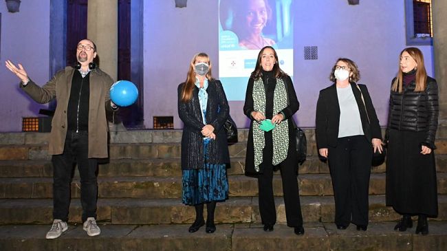 Firenze in blu per i bambini di tutto il mondo