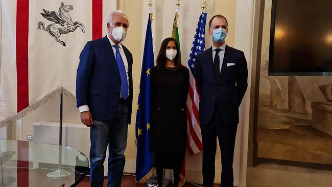 L’incaricato americano d’affari Smitham in Regione