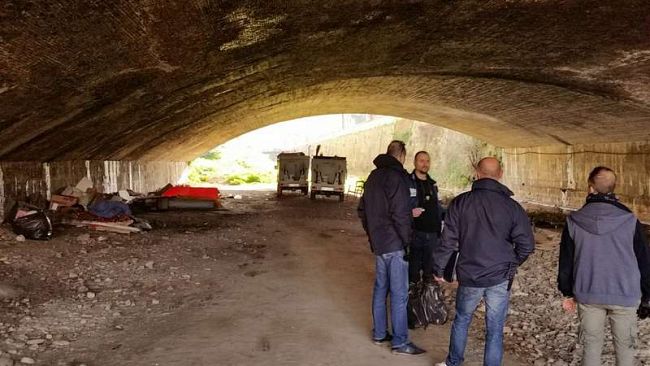 ​Blitz della Municipale, bivacchi abusivi sul Mugnone