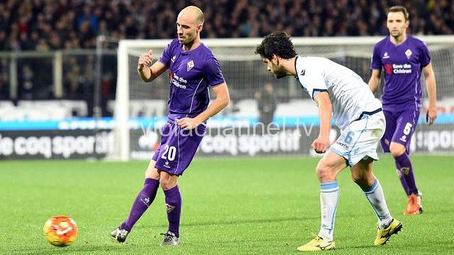 Una mediocre Fiorentina perde contro la Lazio.