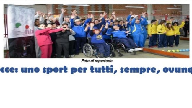Bocce, a Scandicci i Campionati toscani Paralimpici