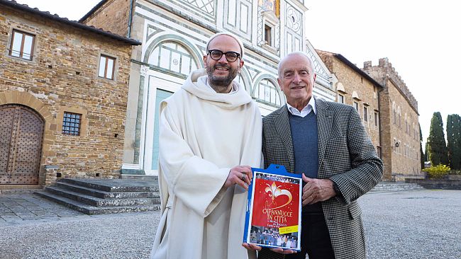 Capannucce in Città, ringraziamento a San Miniato al Monte