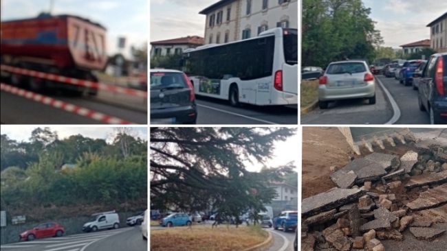 Lavori al Galluzzo, traffico rallentato