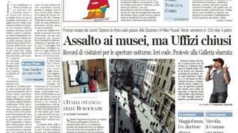 Sciopero al Corriere Fiorentino