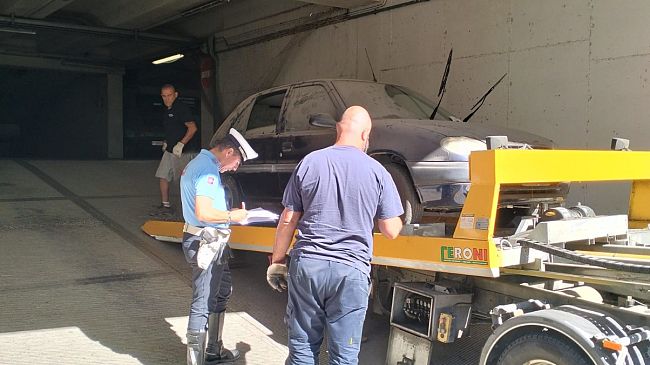 Rimozione di autovetture abbandonate: si intensificano le operazioni