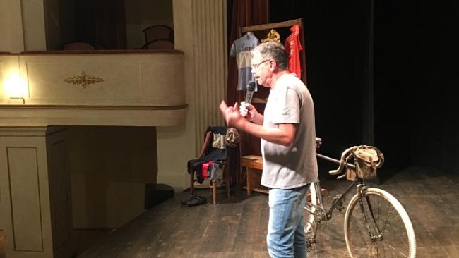 L’Eroica in teatro: tra spettacolo e realtà aumentata con Fiona May a Dario Cecchini