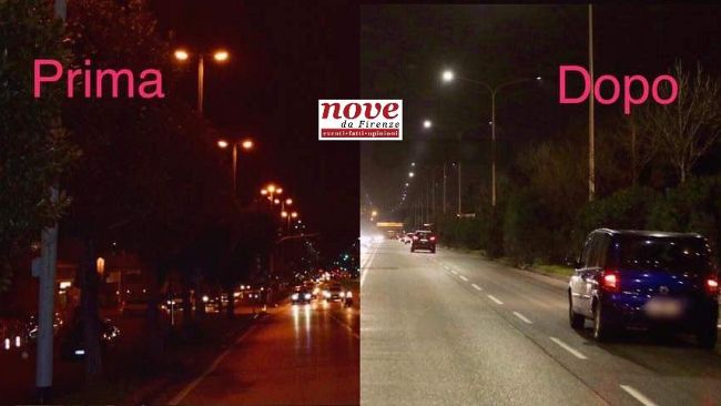 Led su Firenze: meno costi e più luce, la notte sta cambiando