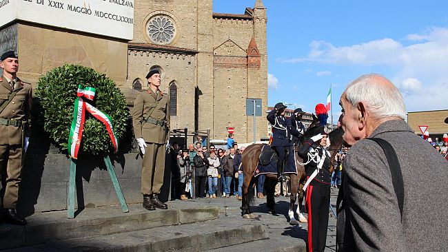 Liberazione a Firenze: cerimonia in Santa Croce e Palazzo Vecchio