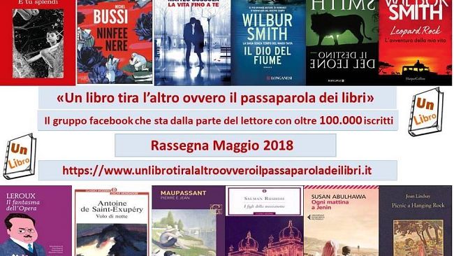 Dalla parte del lettore: il passaparola dei libri di maggio