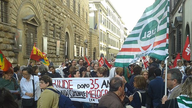 Asili Nido in Toscana, a Firenze il presidio di protesta 