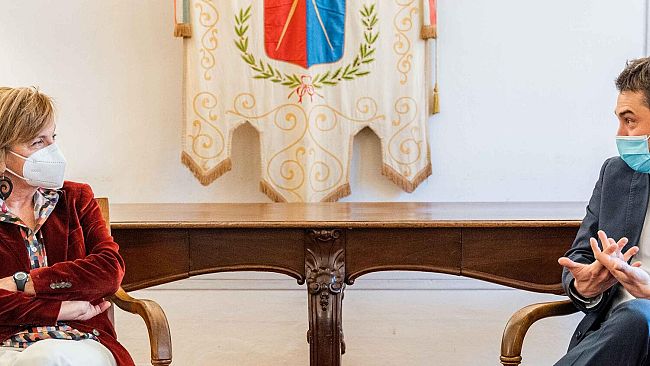 Sesto Fiorentino, la visita del Prefetto Guidi