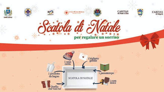 Scatole di Natale per regalare un sorriso