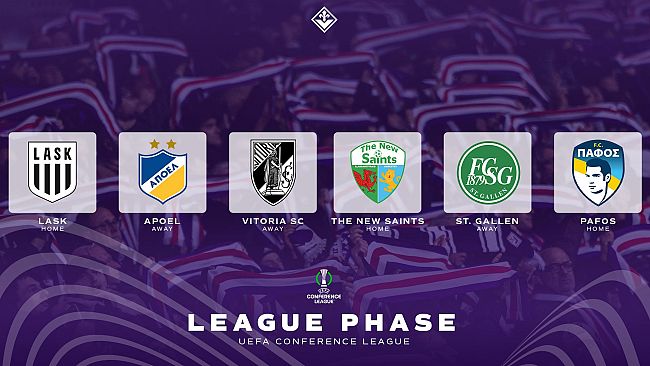 Ecco il sorteggio della Conference League