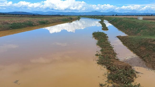 Il reticolo idraulico della regione ha retto bene alle piogge intense