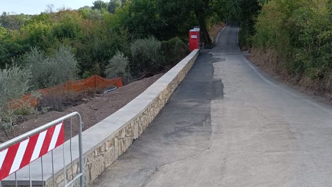 Riaperta al traffico veicolare via di Colleramole ai Bottai