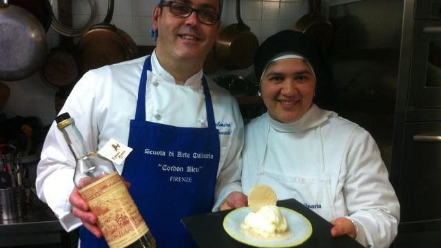 Il Papa in Toscana trova il gelato, la Crema del Pastore