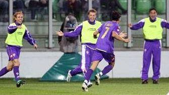Fiorentina pareggia in Olanda <BR>Dopo un primo tempo  mediocre trova il goal con Semioli