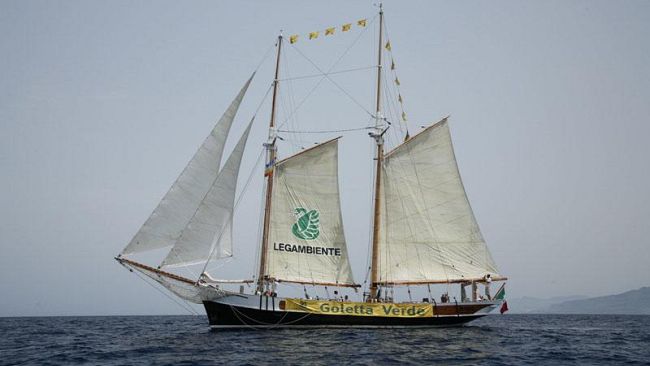 La Goletta Verde di Legambiente arriva in Toscana