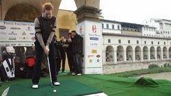 Golf: domani via al Ponte Vecchio Challenge<BR>Attesi anche i giocatori di Fiorentinan e Milan