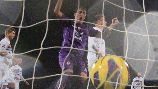 La Fiorentina impatta con la Sampdoria